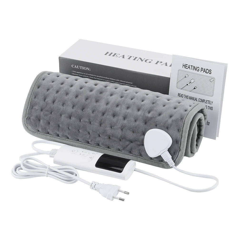 30x60cm Electric Heating Blanket Multifunctional Hot Compress Pad Winter Warm-up Graphene Mat USB Charging Thermal Blanket