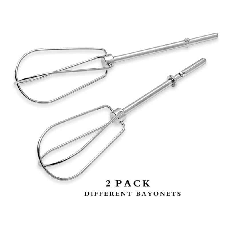 Mixer Heads Electric Kitchen Handheld Mixer Heads Stainless Steel Material Egg Beater Accessories for Baking Cream