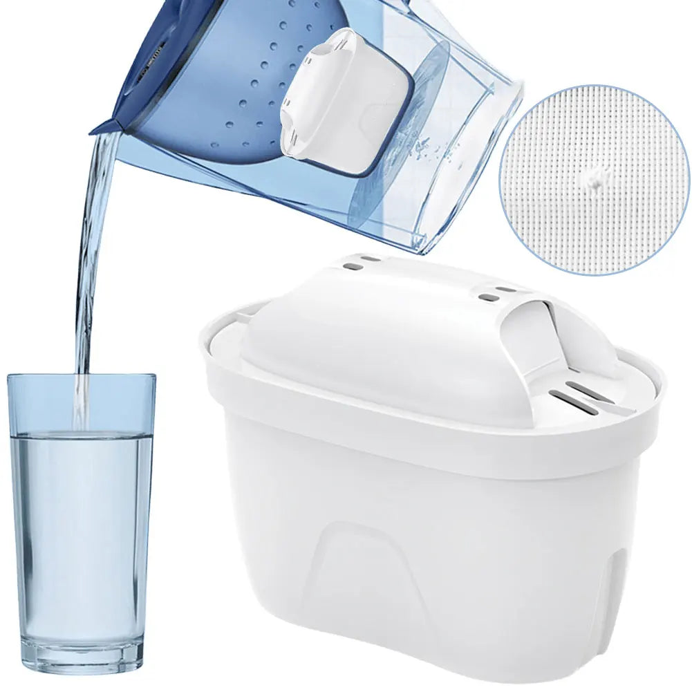 1-10PCS Water Filters Cartridge Reducing Limescale Chlorine Impurities Purifier Activate Carbon Water Filter for Kitchen