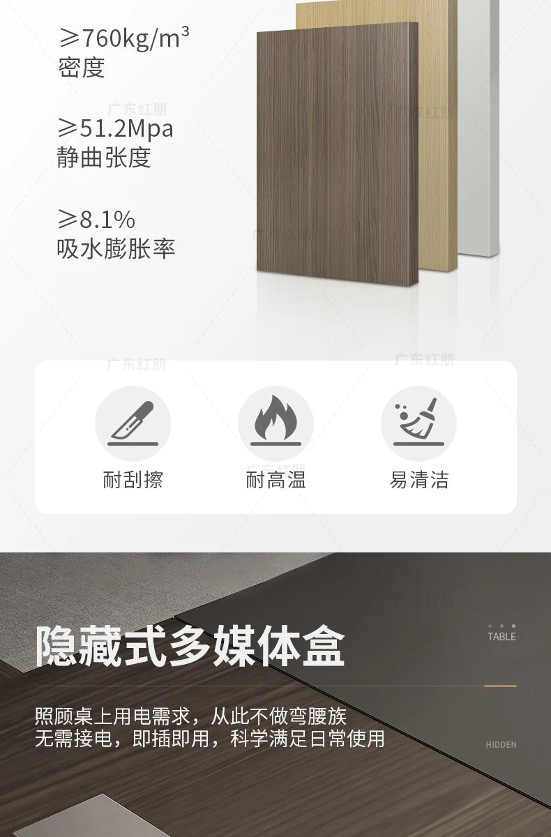 Wooden Lshaped Office Desk Modern Computer Standing Organizers Office Desk Space Saving Escritorio Oficina Postmodern Furniture