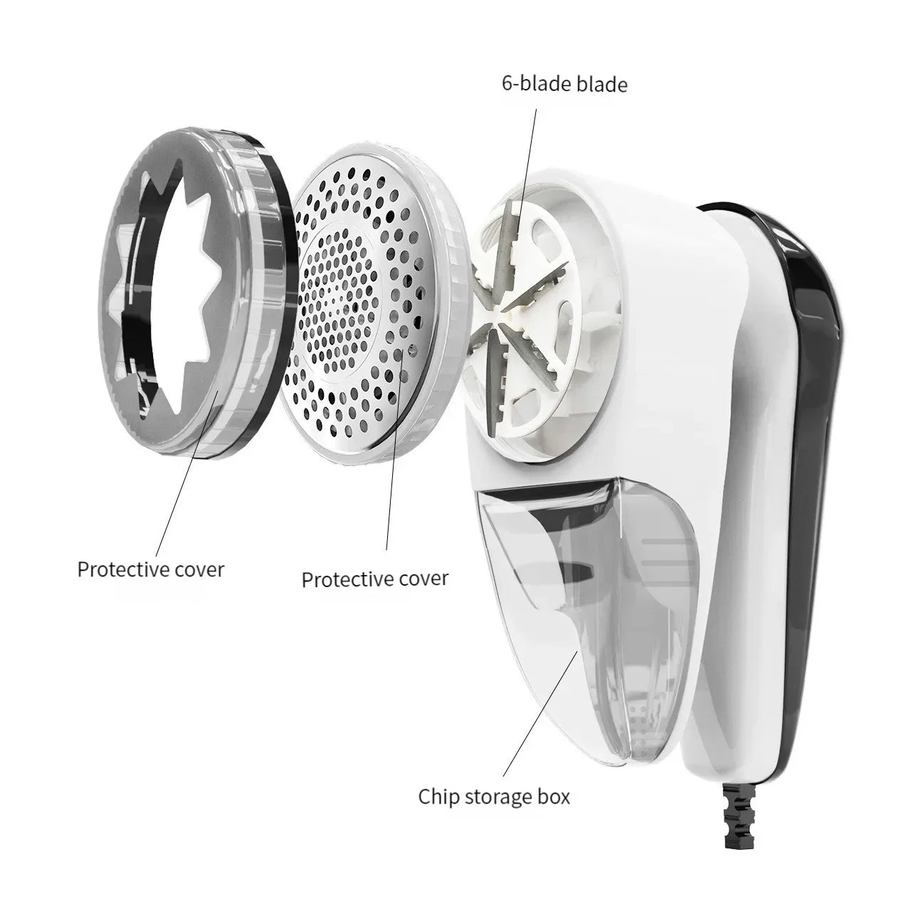 Portable Handhold Household Electric Clothes Lint Remover for Sweaters Curtains Carpets Clothing Remove Pellets Machine