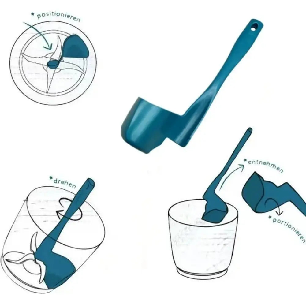 Rotary Spatula Kitchen Tool suitable for Thermomix TM6/TM5/TM31 Multi-purpose Rotary Mixer for Thermomix Spatula