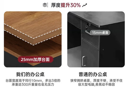 Decoration Accent Office Desk Creative Design Unique European Modern Office Desk Designer Mesas Escritorio Postmodern Furniture