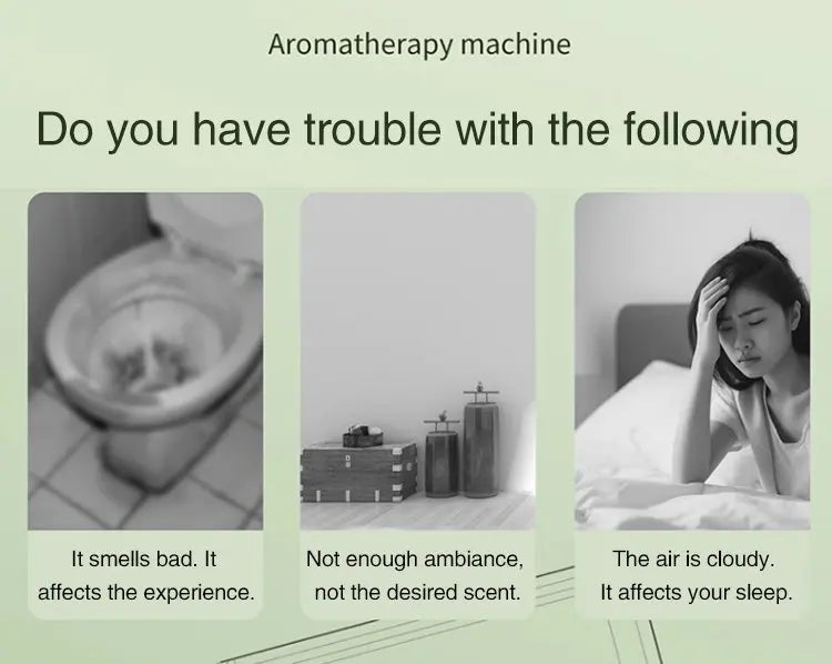 40ML Automatic Home Fragrance Machine Essential Oil Diffuser Nebulizer Perfume Scent Machine for Kitchen and toilet deodorizatio