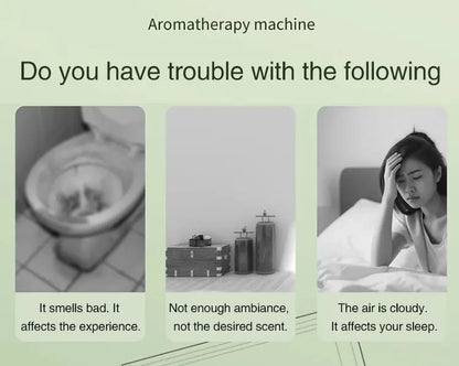 40ML Automatic Home Fragrance Machine Essential Oil Diffuser Nebulizer Perfume Scent Machine for Kitchen and toilet deodorizatio