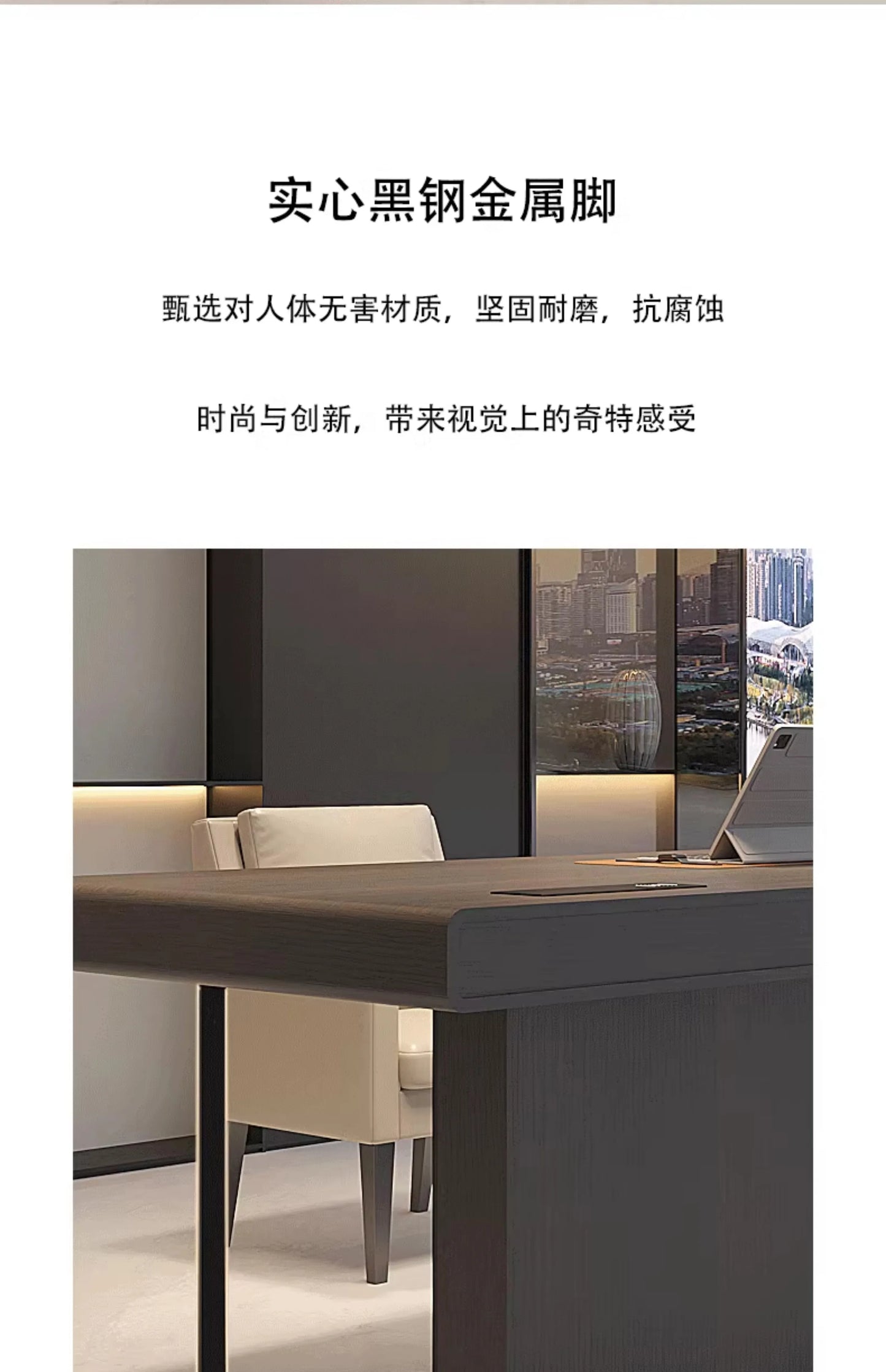 Spacious Ergonomic Office Desk Luxury European Design Standing Table Perfect Workstations Studios Muebles Oficina Mesa Furniture
