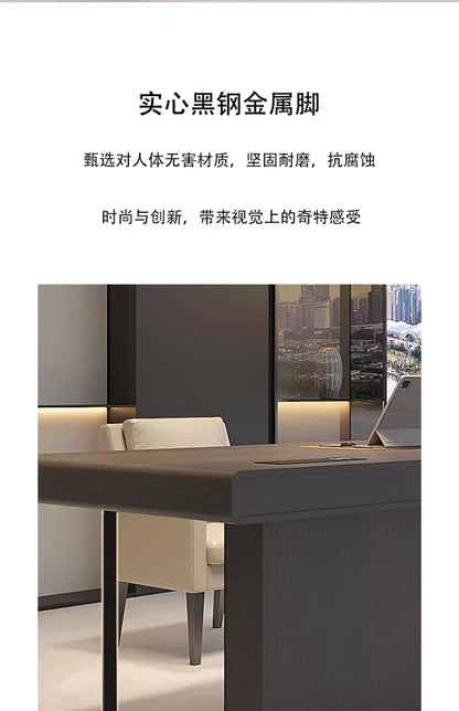 Spacious Ergonomic Office Desk Luxury European Design Standing Table Perfect Workstations Studios Muebles Oficina Mesa Furniture