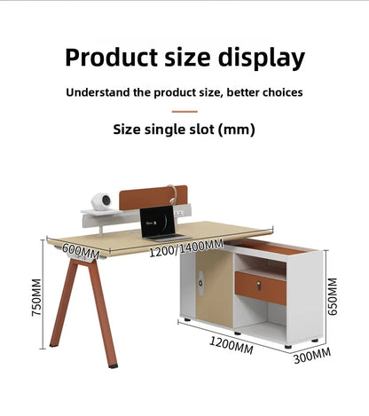 Wide Working Space Convenient Computer Table Workstation Desk Office Furniture Classical Minimalist Office Desks  boss office de