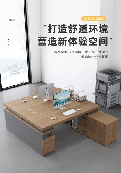 Large Size Fashion Office Desk Decoration Beauty Professional Minimalist Office Desk Save Space Mesas Escritorio Furnitures