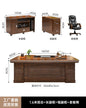 Modern Wooden Office Desk Storage Design Multifunctional Nordic Office Desk Gaming Computer Meuble Bureau Commercial Furniture