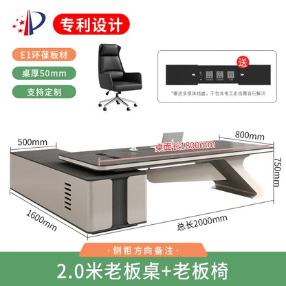 Large Fashion Office Desk Aesthetic Save Space Accent Nordic Creative Office Desk Office Desk Mesa Ordenador Salon Furniture
