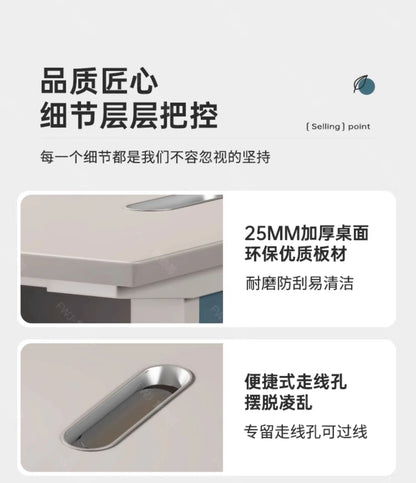 Living Room Lshaped Office Desk Luxury Design Chinese Style Fashion Office Desk Interior Escritorio Oficina Postmodern Furniture