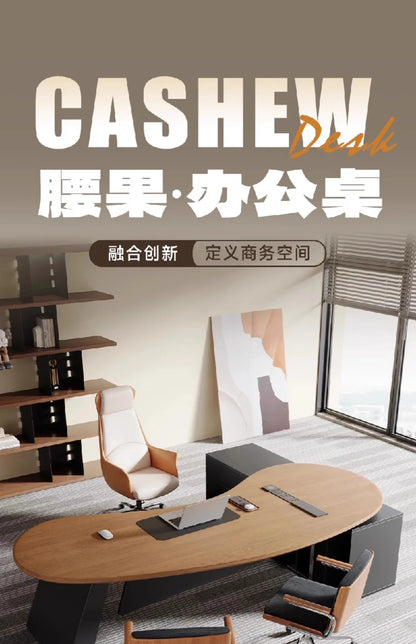 Wooden Study Office Desk Modern Computer Gaming Standing Long Executive Office Desk Luxury Escritorio Oficina Home Products
