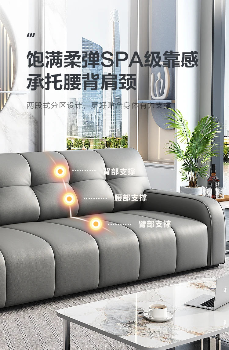Office Sofa Simple Business Meeting Guest Reception Leisure Lounge Area Small Three-person Coffee Table Combination Set