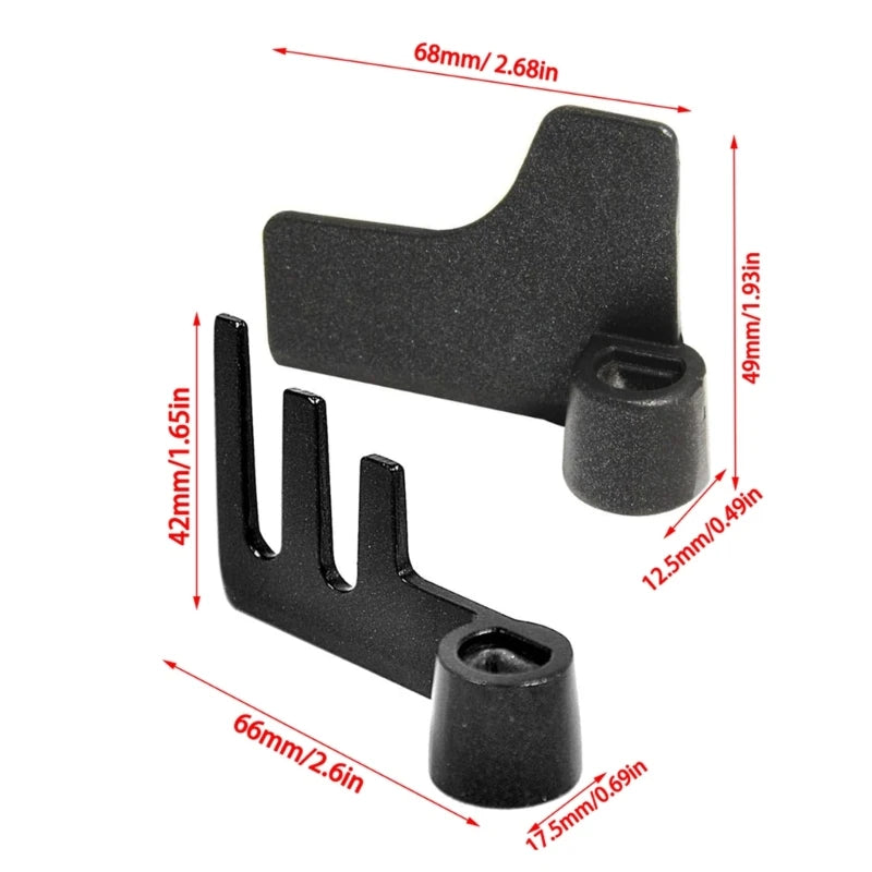 2 PCS Bread Maker Paddles Breadmaker Machine Kitchen Appliance Part Stirring Paddles Replacement Part Metal Material