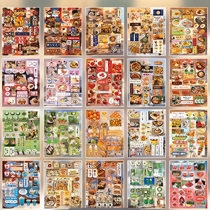 Mr. Paper 45 Sheets/book Creative Sticker Book Used of DIY Phone Case Photo Frame Album Scrapbook Retro Decoration Art Stickers