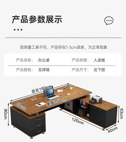 Decoration Accent Office Desk Creative Design Unique European Modern Office Desk Designer Mesas Escritorio Postmodern Furniture
