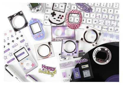 15Pcs/lot Y2K Cute Retro Paper Card Stickers Material Pack Decorative Journal Scrapbooking DIY Photo Frame Collage