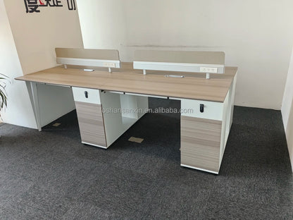Popular Office Computer Study Desk with Drawer Wooden Design for Study and Work  boss office desk