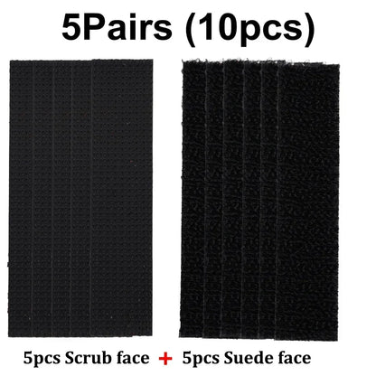 Double Side Adhesive Patch for Car Carpet Fixing Stickers Fasteners Home Office Foot Mats Carpets Anti Skid Grip Nylon Tape Pads