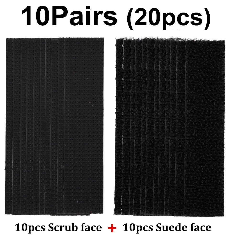 Double Side Adhesive Patch for Car Carpet Fixing Stickers Fasteners Home Office Foot Mats Carpets Anti Skid Grip Nylon Tape Pads