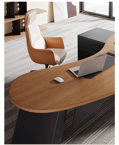 Wooden Study Office Desk Modern Computer Gaming Standing Long Executive Office Desk Luxury Escritorio Oficina Home Products