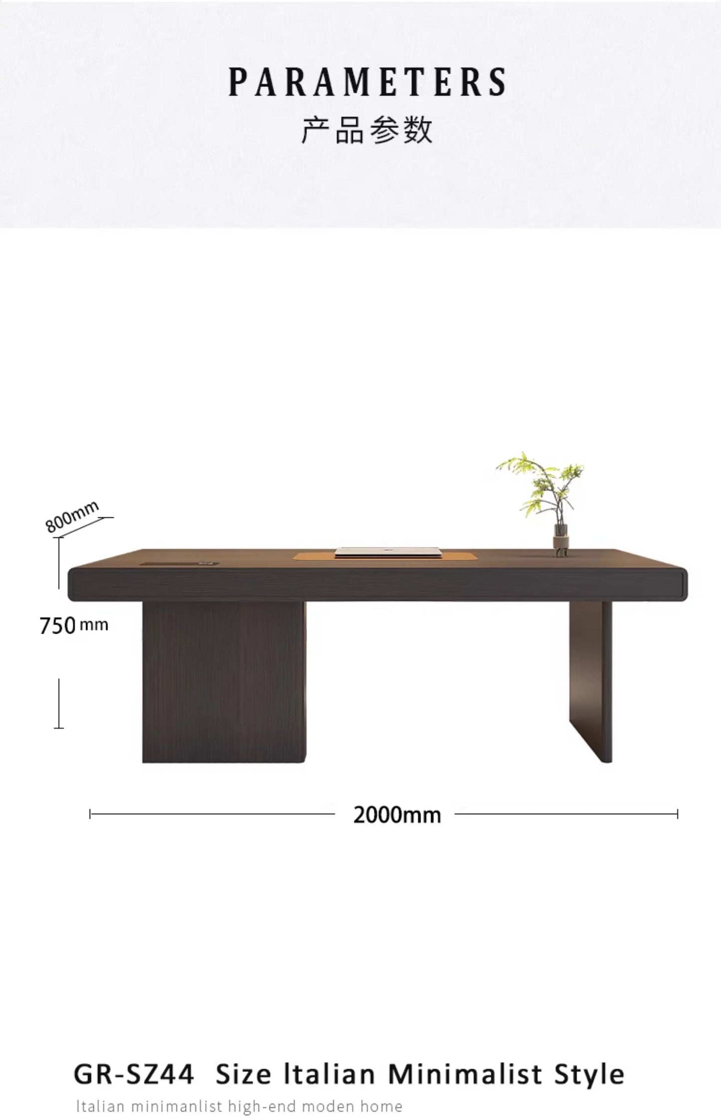 Stylish Executive Writing Desk Perfect Office Study Corner Modern Design Meets Functionality Mesa Para Computador Accessories