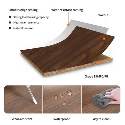 Office Wooden Table Set Workstation Staff Desk Home Computer Table for Office Work Staff Table Computer Office