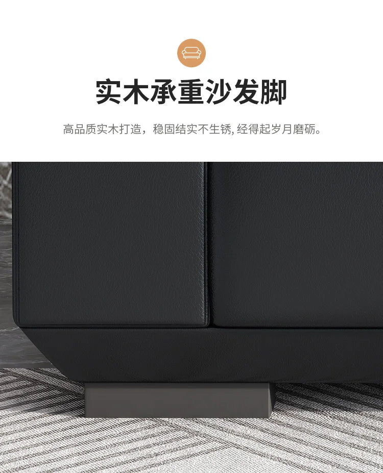 Office Sofa Simple Modern Three-person Minimalist Office Sofa Leisure Meeting Business Reception Coffee Table Combination