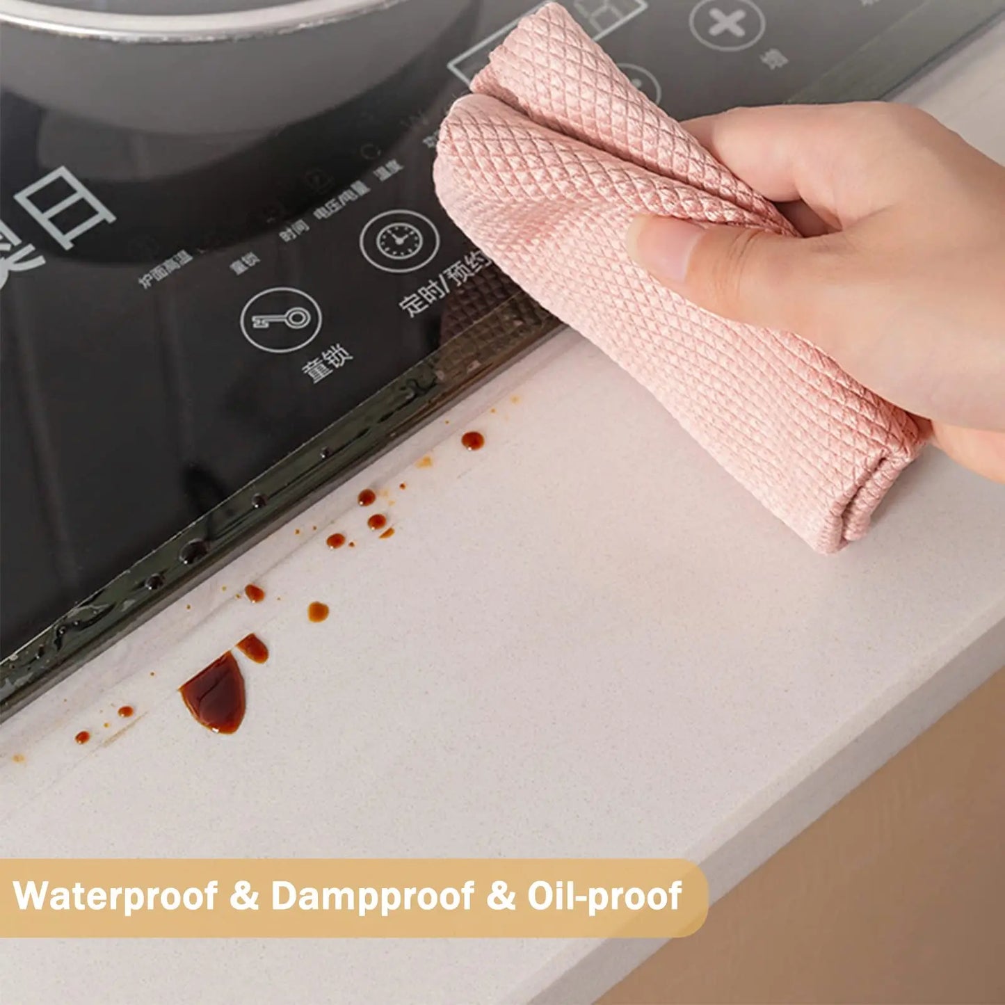 1/2/3/5Pcs 5M Kitchen Waterproof Self Adhesive Tape Acrylic Transparent Mildew-Proof Sink Tape for Bathroom Kitchen Seam Gaps