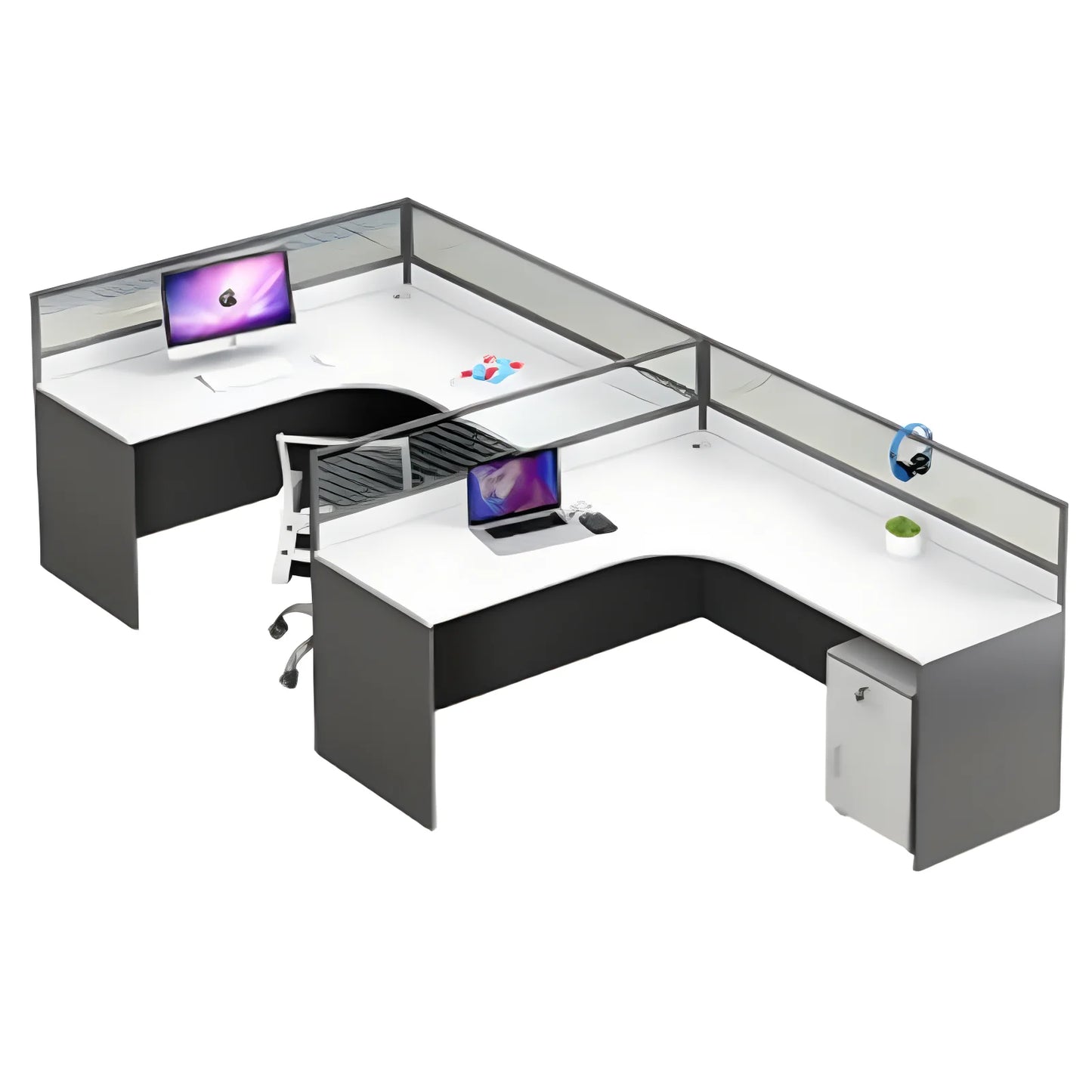Office Workstation l Shaped Work Ceo boss Executive Furniture Luxury Desks for Room Table Modern Design  boss office desk