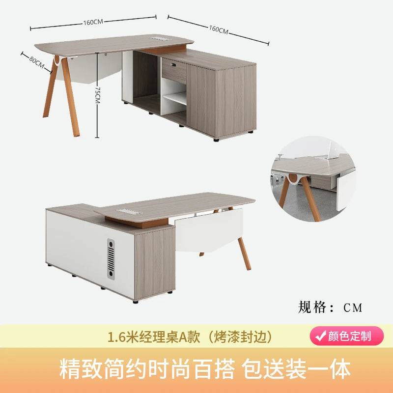 Wholesale factory desk computer desk administrative desk  boss office desk