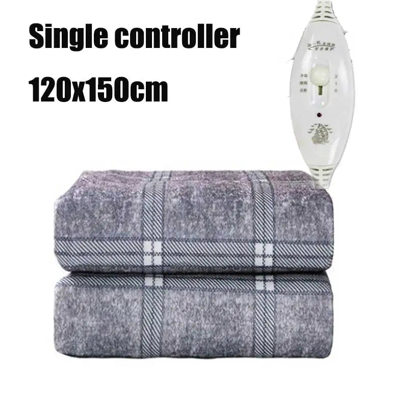 Warm Blanket Electric Heated Blanket 110V/ 220VElectric Blanket Double Manta Electrica Heating Blanket Carpets Heated Mat