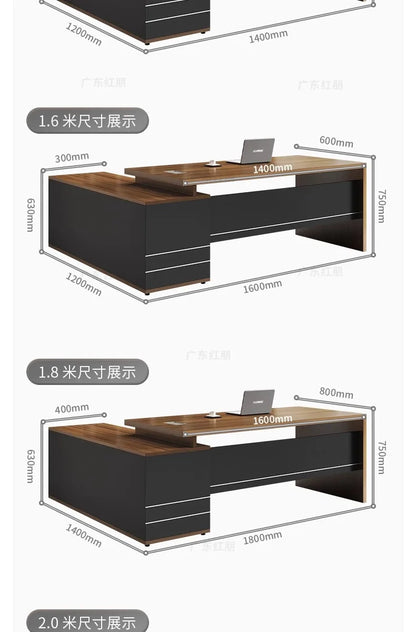 Irregular European Office Desk Lounge Creative Aesthetic Modern Designer Safe Office Desk Shelves Mesa Ordenador Home Furniture