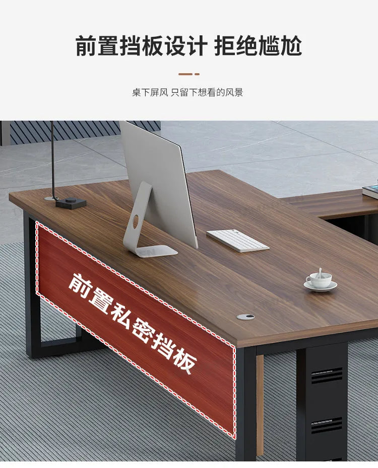 Interior Fashion Office Desk Luxury Designer Aesthetic Office Desk Universal Safe Mesa Ordenador Ornaments Home Furniture