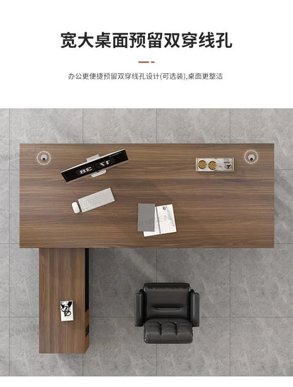 Interior Fashion Office Desk Luxury Designer Aesthetic Office Desk Universal Safe Mesa Ordenador Ornaments Home Furniture