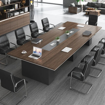 Oval Conference Table Table De Conference Office Set Furniture Wooden 6 Seater Conference Table