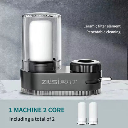 Splash proof faucet filter, water purifier, kitchen water treatment equipment, tap water filter customized