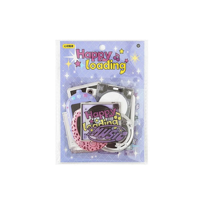 15Pcs/lot Y2K Cute Retro Paper Card Stickers Material Pack Decorative Journal Scrapbooking DIY Photo Frame Collage