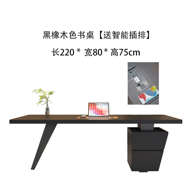 Stylish Luxury Corner Office Desk Ergonomic Design Modern Escritorios De Ordenador Ideal Productive Work Environment Furniture