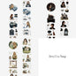 Mr. Paper 3Rolls/bag Teenage Academy Series PET die-cut tape beauty tape DIY handbook glass cup photo frame phone case