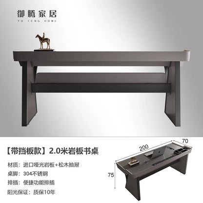 Premium European Style Office Desk Large Craft Sedentary Table Offers Ergonomic Comfort Long Hours Muebles Oficina Accessories