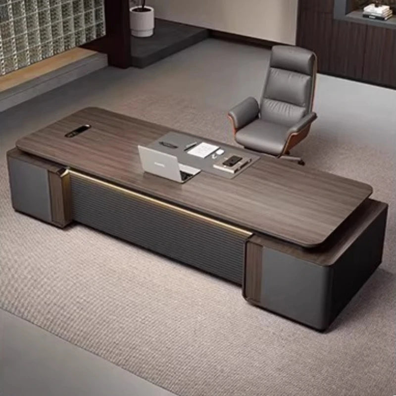 Modern Luxury Office Desk Computer Minimalist Multifunctional Design Office Desk Storage Executive Ordenador Unique Furniture