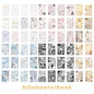 Mr. Paper 1Style 60Sheets/book Spring and Wishes Series Sticker Book DIY Handbook Scrapbook Photo Frame Envelope Decoration
