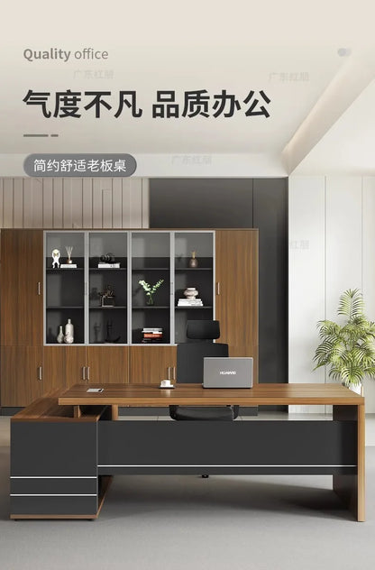 Irregular European Office Desk Lounge Creative Aesthetic Modern Designer Safe Office Desk Shelves Mesa Ordenador Home Furniture