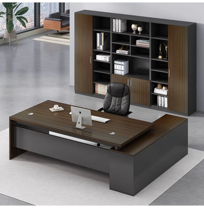 Wooden Professional Office Desk Vintage Simple Irregular Living Room Office Desk Modern Escritorio Oficina Trendy Furniture