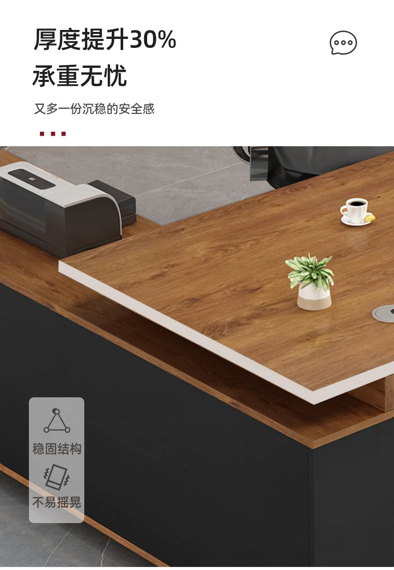 Decoration Accent Office Desk Creative Design Unique European Modern Office Desk Designer Mesas Escritorio Postmodern Furniture