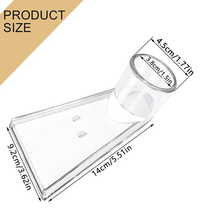 38mm Wet Vacuum Cleaner Transparent Nozzle, Washing Vacuum Nozzle for Car Care, For Cleaning Carpets, Sofa, Quilting