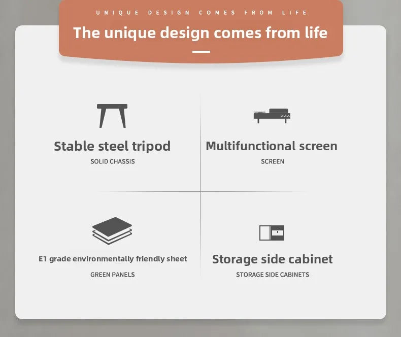 Wide Working Space Convenient Computer Table Workstation Desk Office Furniture Classical Minimalist Office Desks  boss office de