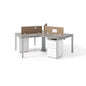 Professional Factory Workstation Wooden Single Working Table for Simple Office Desk  boss office desk